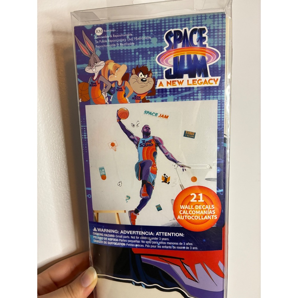 RoomMates Wall Decals OS Multi Space Jam A New Legacy LeBron James 21pc